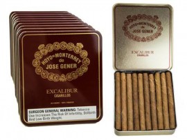 Tin Excalibur CIGARILLOS (10 tins of 20 cigars)
